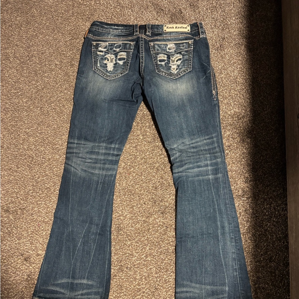 Rock revival boot cut jeans excellent condition size 33
